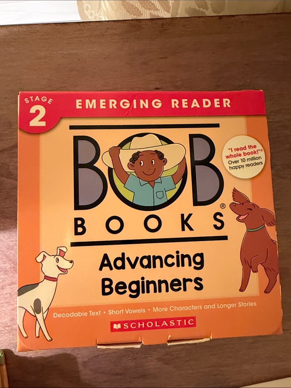 Scholastic BOB Books Advancing Beginners - Orange Cover